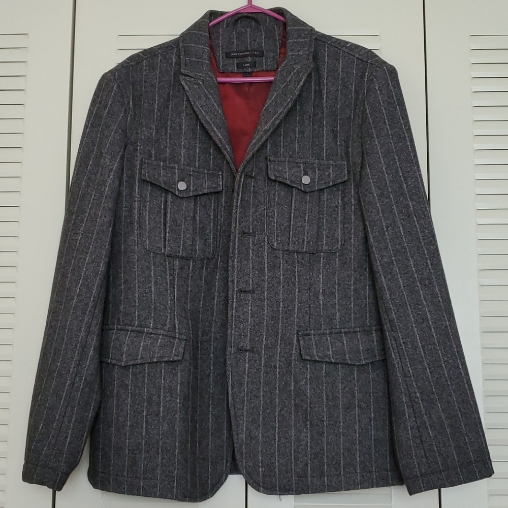 John Varvatos Star USA Luxe men's wool sports coat